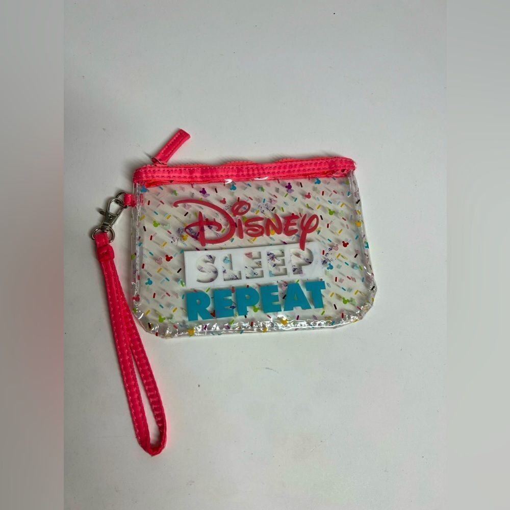 Disney wallet Makeup Bag Clear Wristlet